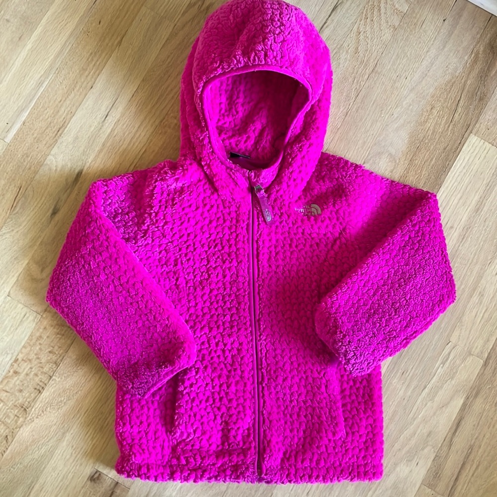 The North Face pink jacket size 5